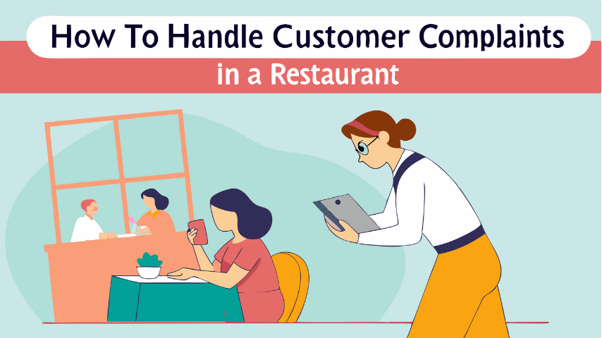 how to handle customer complaints in a restaurant